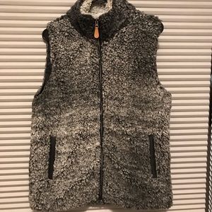 Prissy Jane Sherpa like, faux fur vest